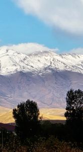 Süphan Dağı beyaza büründü