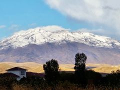 Süphan Dağı beyaza büründü